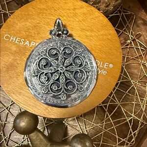 Chesapeake Bay Silver Pendant Necklace